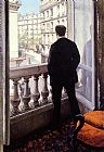 Young Man At His Window by Gustave Caillebotte